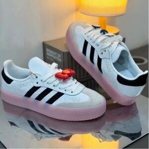 Adidas Hello Kitty Sneakers with Pink Soles